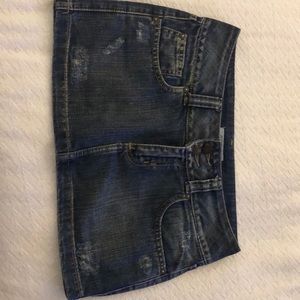 Skirt mini jeans